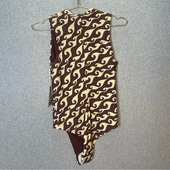 Abysse One Piece Swimsuit in Copper Wave NWT - Picture 7 of 8